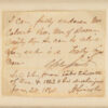Abraham Lincoln Release of a Confederate prisoner letter