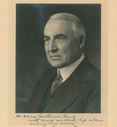 049 Warren G. Harding Portrait