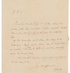 191 Marquis de Lafayette Autograph Letter Signed