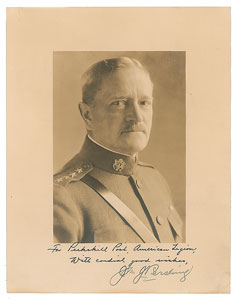 John J. Pershing Signed Photograph