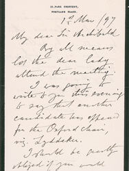 211 Joseph Lister Autograph Letter Signed