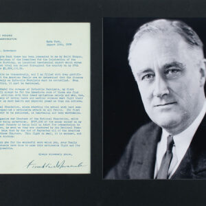 Franklin D. Roosevelt TLS as President-1