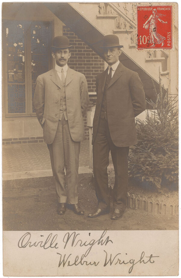 Wright Brothers Signed Photograph