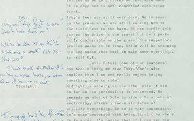 275 Handwritten Margin Notes by Jacqueline Kennedy