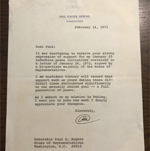 Nixon Peking Letter copy