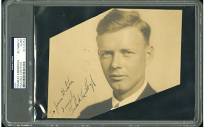 251 Charles Lindbergh Signed Photo